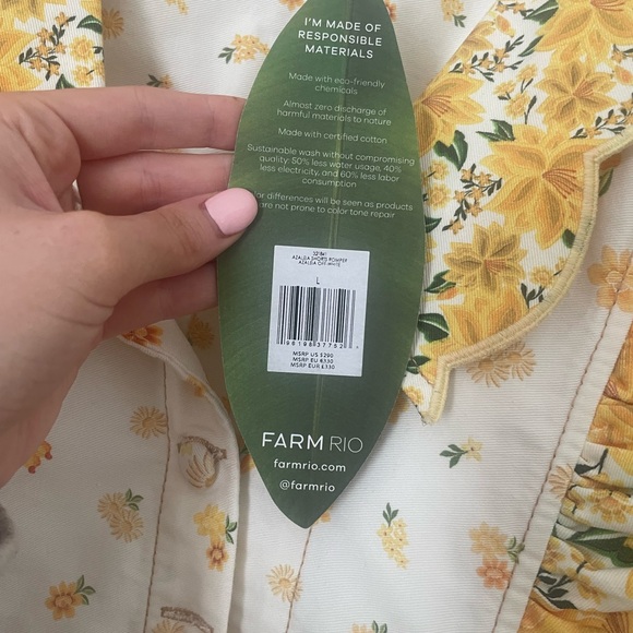 FARM Rio Sunflower Blossom Blouse - Picture 2 of 6